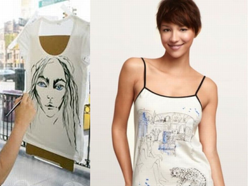 Саша Пивоварова с колекция бельо за GAP Body (снимки)