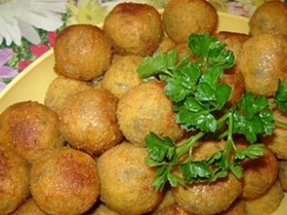 Крокети от топено сирене