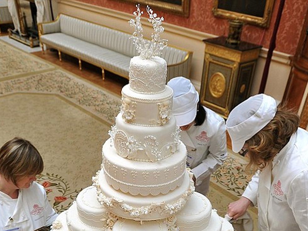 Сватбената торта на Уилям и Кейт