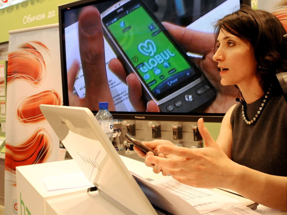 Germanos направи дебют на HTC Desire в The Mall