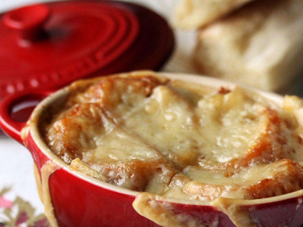Soupe à l'oignon (Лучена супа)
