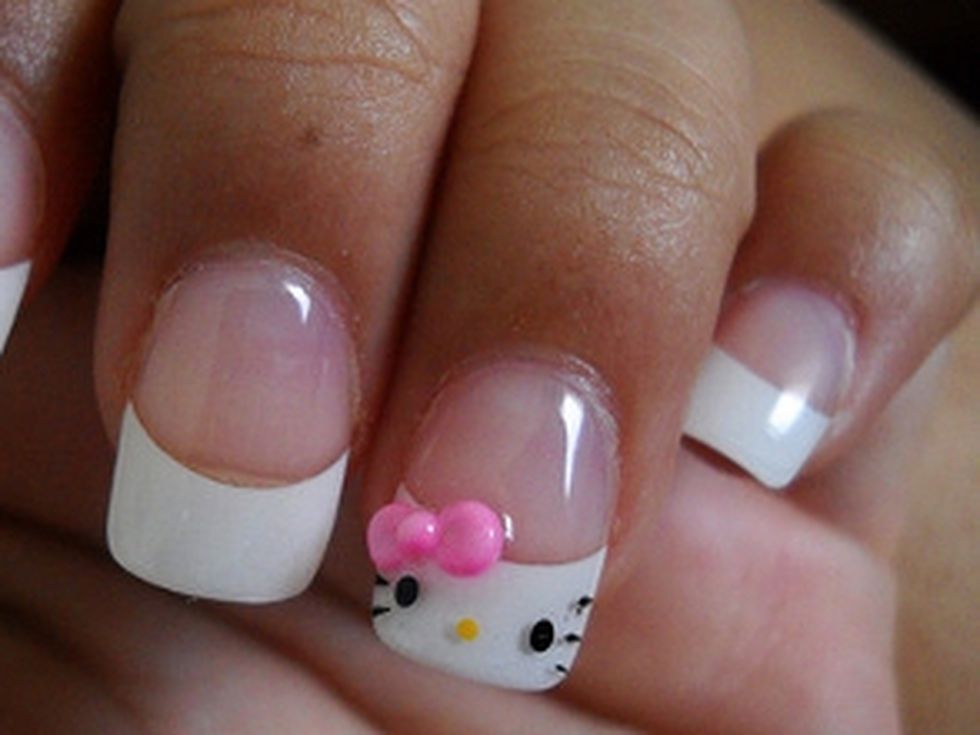 Hello Kitty маникюр