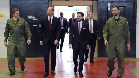 Преди броени дни принцът и принцесата на Йордания осъществиха официално