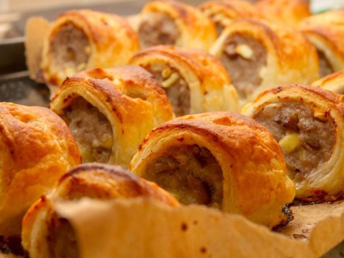 Печени кифлички с кестени