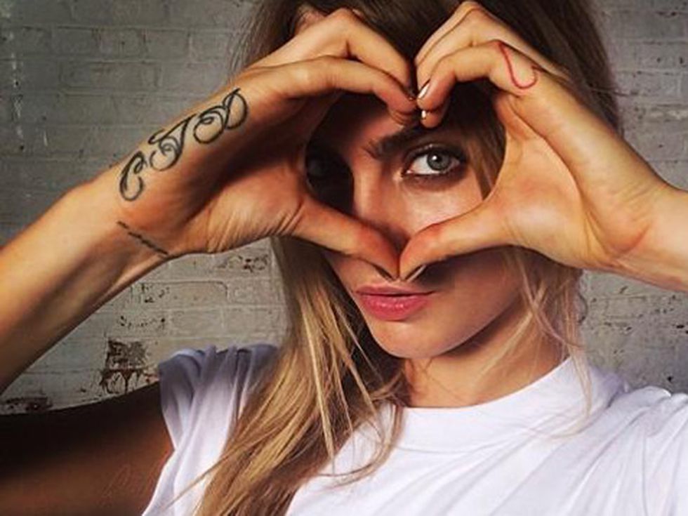 Татусите на звездите: Кара Делевин