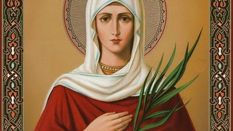 Света мъченица Татяна Римска е една от малкото светици които