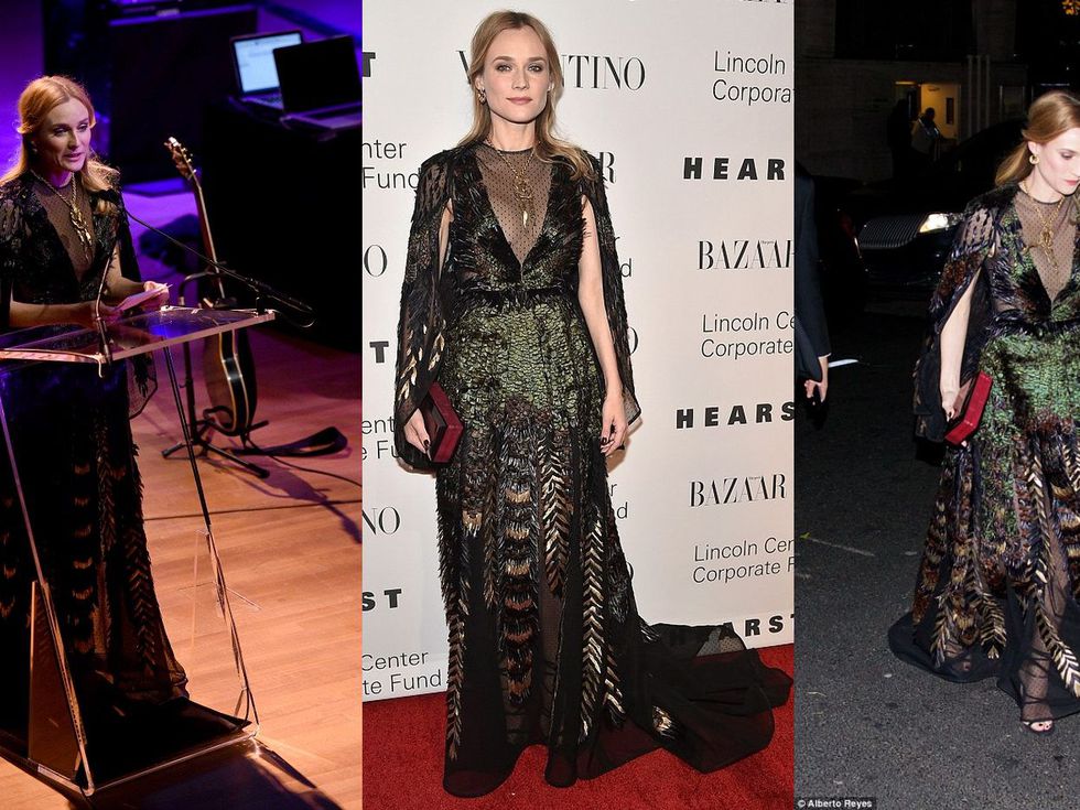 Да или не: Роклята с пера на Даян Крюгер