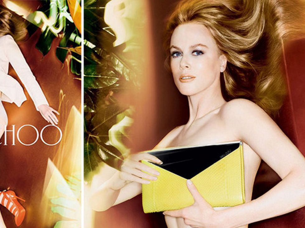 Никол Кидман топлес за Jimmy Choo