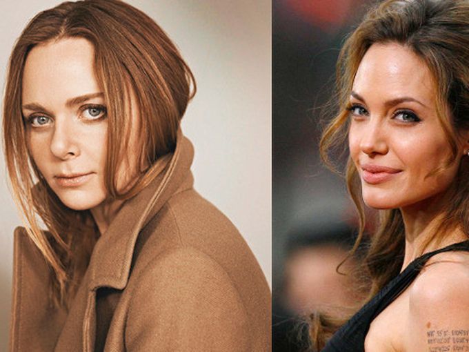 Джоли и Стела Маккартни създават детска модна линия