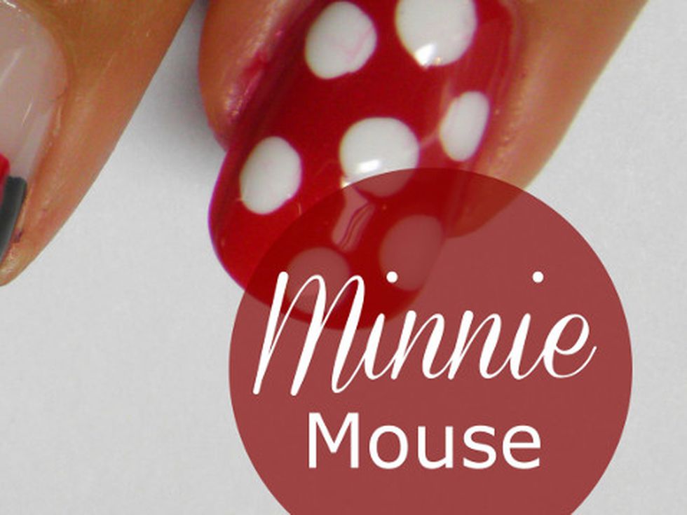 Да поканим Minnie Mouse върху ноктите си
