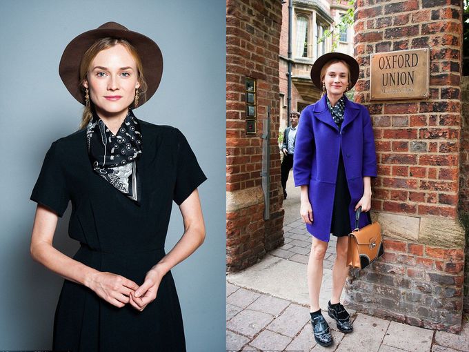 Да или не: Даян Крюгер в колежански стил