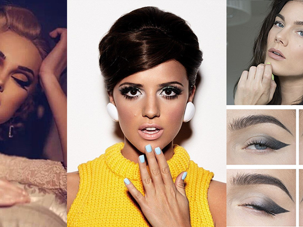 Драматичен ретро грим в няколко лесни стъпки