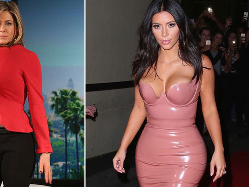 Анистън се подигра с Ким Кардашиян