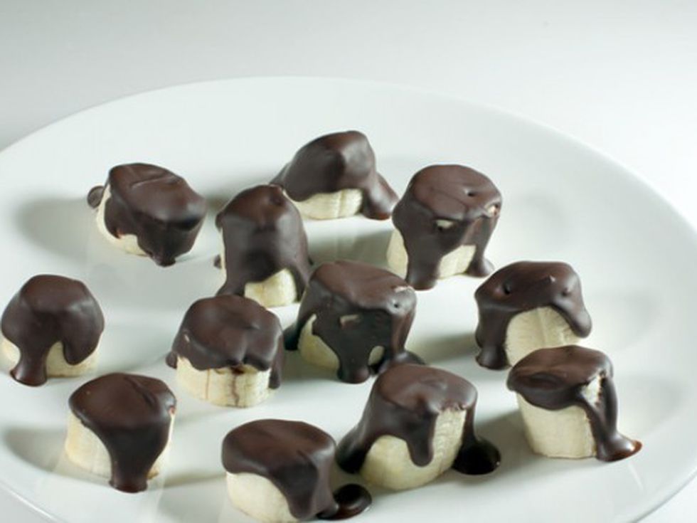 Банани с шоколад