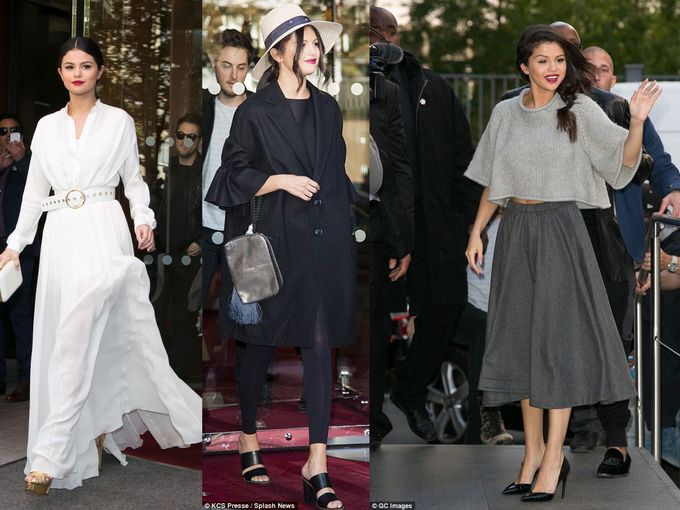 Любимите есенни тенденции на Селена Гомес