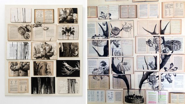 Внушителни картини върху книги - Новини - woman.bg