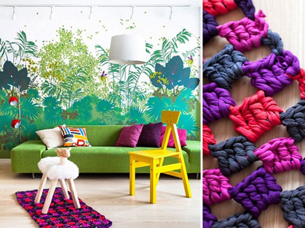 Цветен интериор срещу есенната депресия