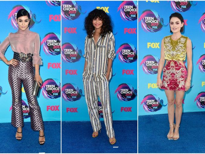 Коя е най-добре облечената звезда на наградите Teen Choice?
