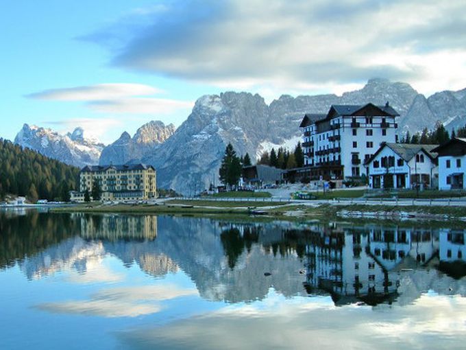 Езерото Мисурина в Италия