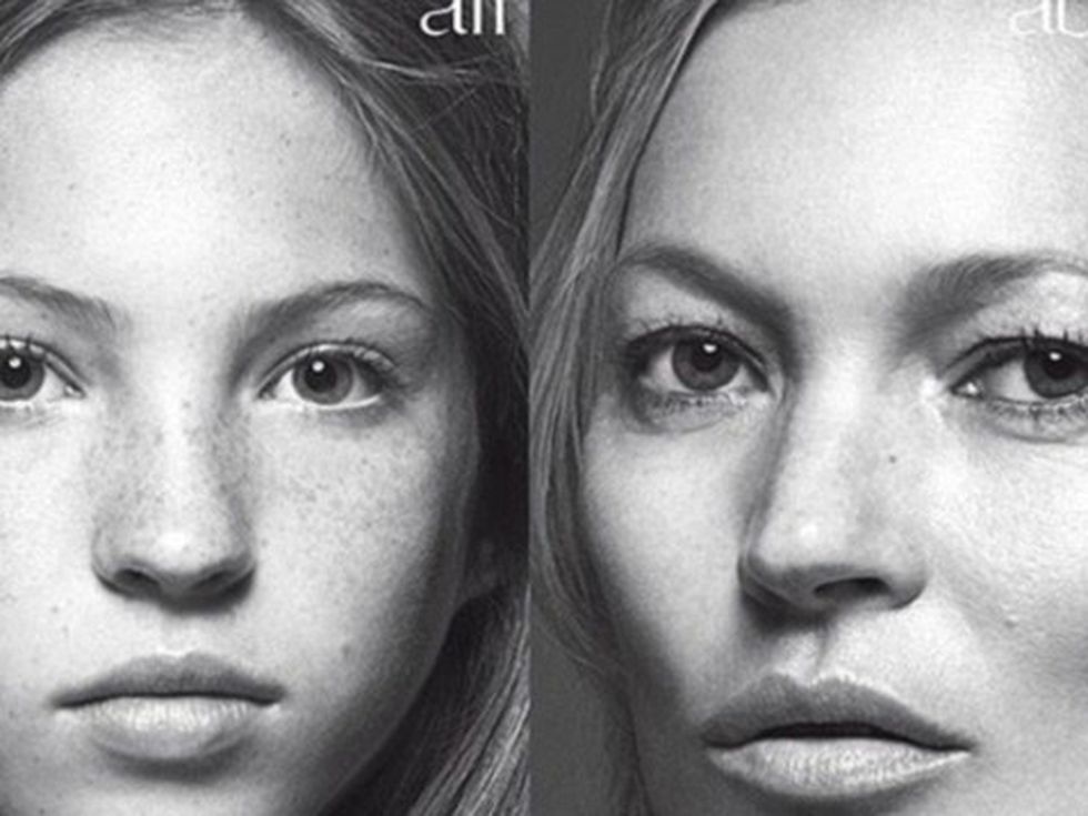 Кейт Мос за първи път с дъщеря си на корицата на Vogue