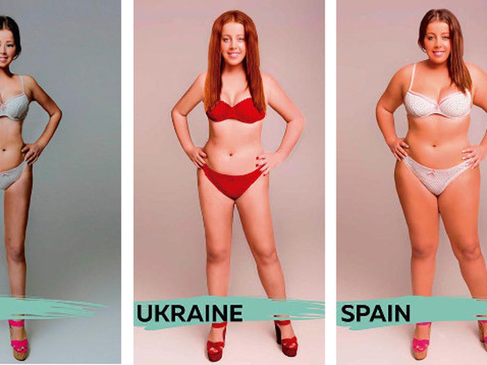 Как изглежда идеалното женско тяло в различните страни?