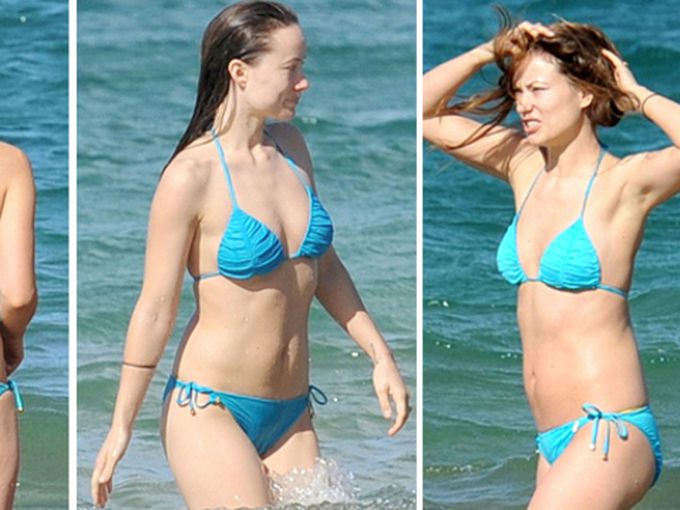 Вижте Оливия Уайлд по бански