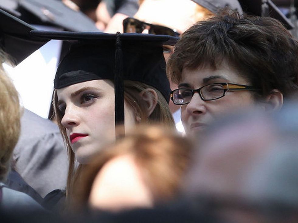 Ема Уотсън се дипломира (снимки)