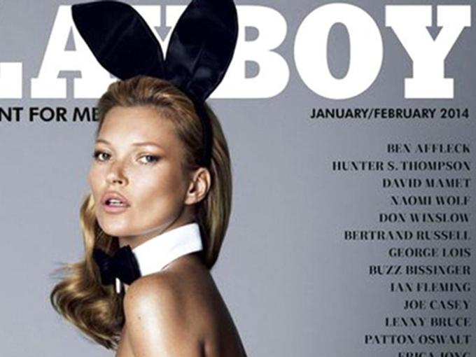 Кейт Мос - секси зайчето на Playboy (снимки 18+)