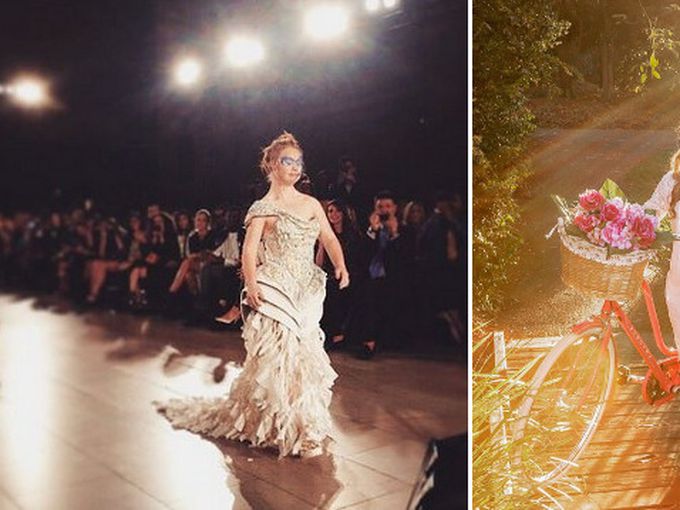 Момиче със синдром на Даун е успешен модел