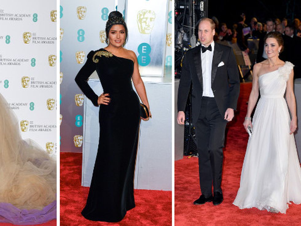 Модата на БАФТА: Изящни тоалети срещу тюлено нашествие