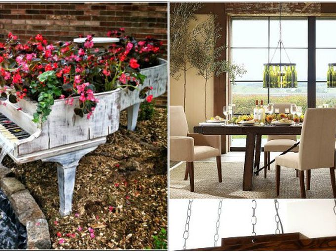 10 уникални дизайнерски идеи от стари вещи