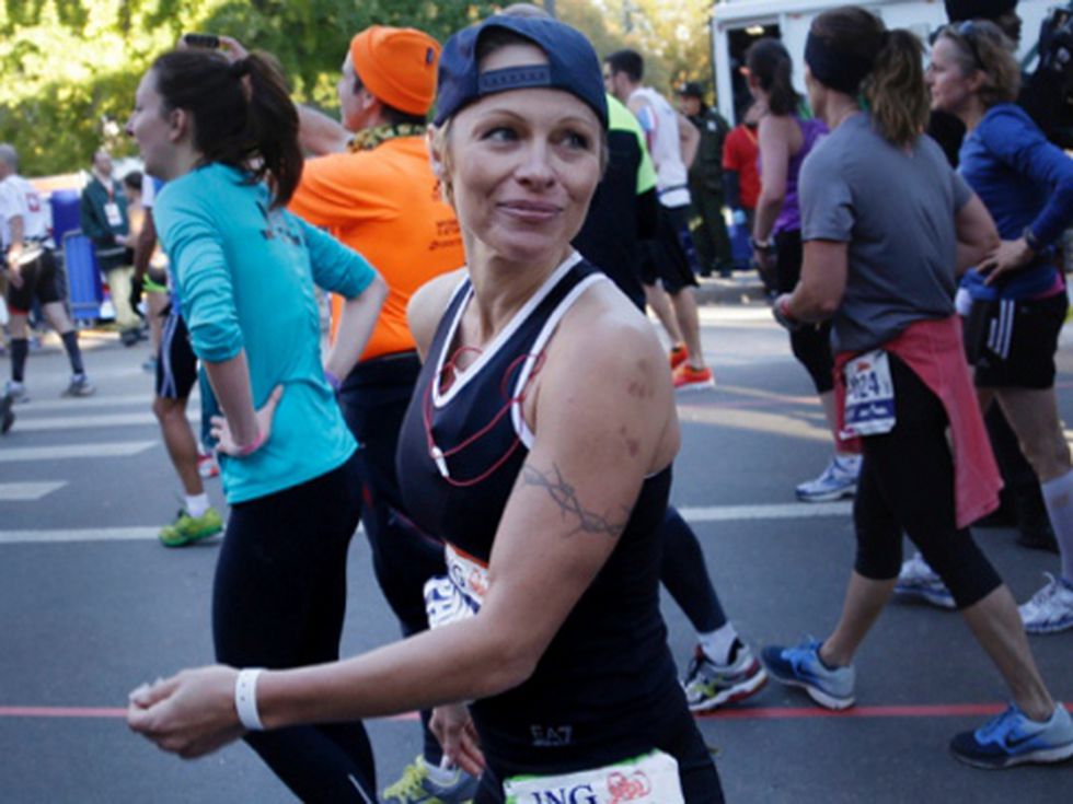 Памела успя да пробяга целия маратон в Ню Йорк