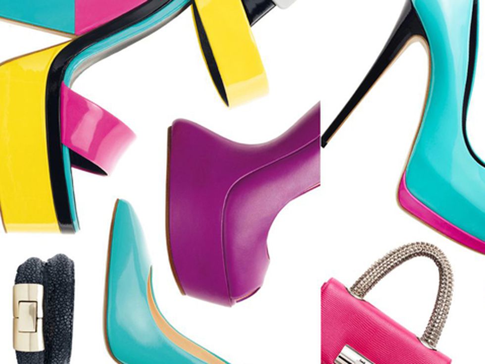 Цветни и смели модели от Giuseppe Zanotti
