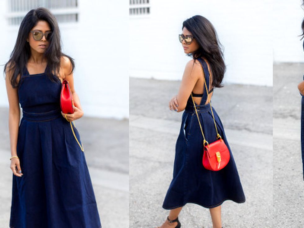 Роклята от деним