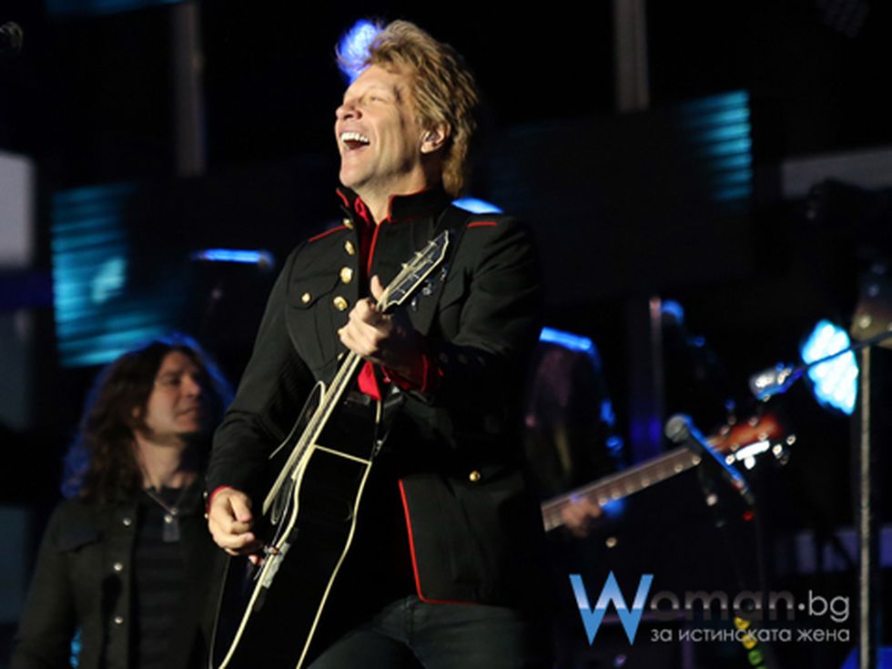 Bon Jovi взе София със себе си