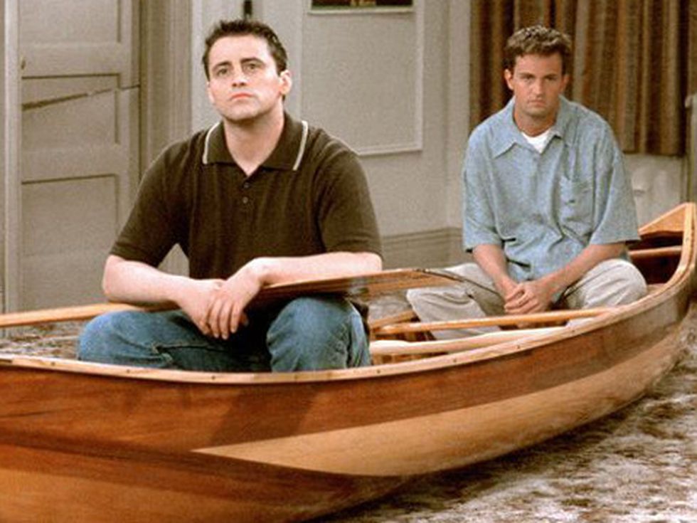 Анистън не покани Джоуи и Чандлър на сватбата си!