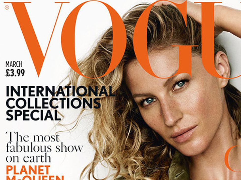 Жизел Бюндхен с нова корица за Vogue
