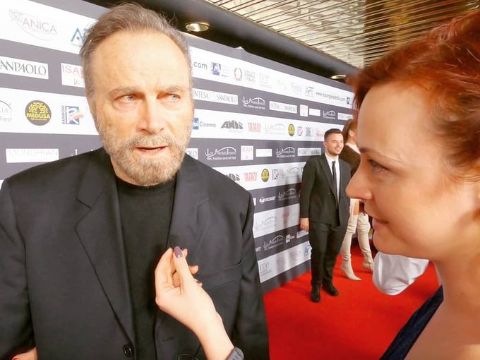 Филмовата легенда Франко Неро, италианският актьор Маси Фурлан и две успешни дами творци тази седмица в Cinema Confidential