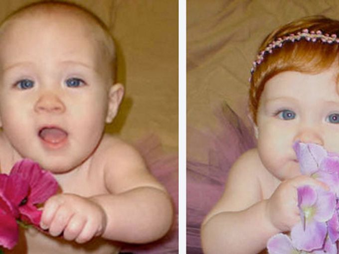 Пуснаха перуки за бебета...