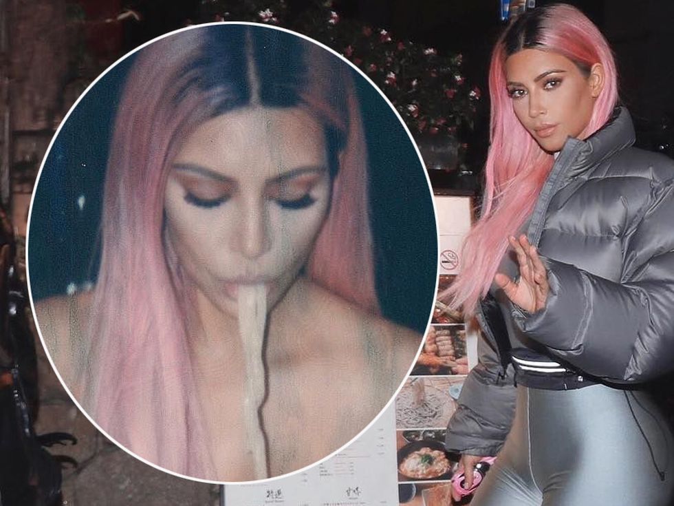 Ким Кардашиян яде гола нудли