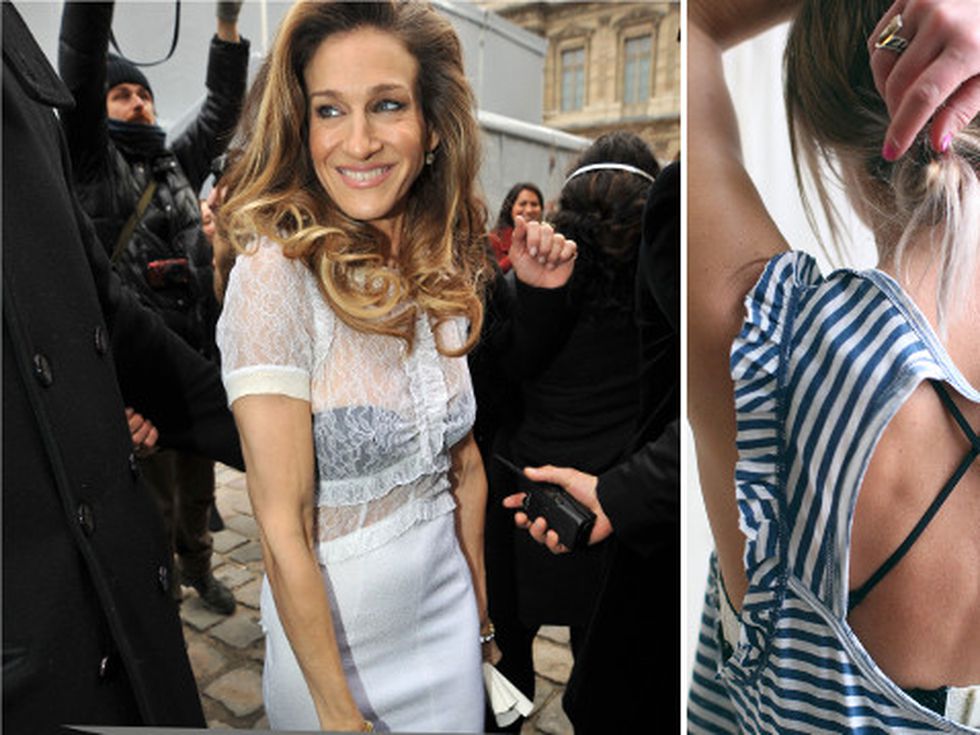 Грешки при носене на бельо