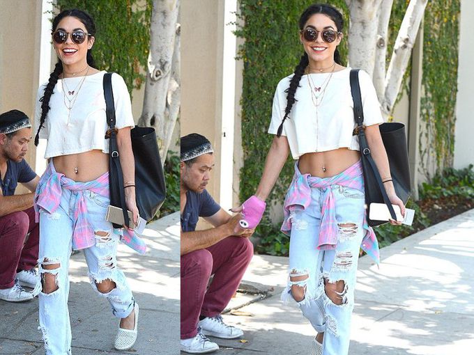 Да или не: Екстравагантната визия на Ванеса Хъджинс?