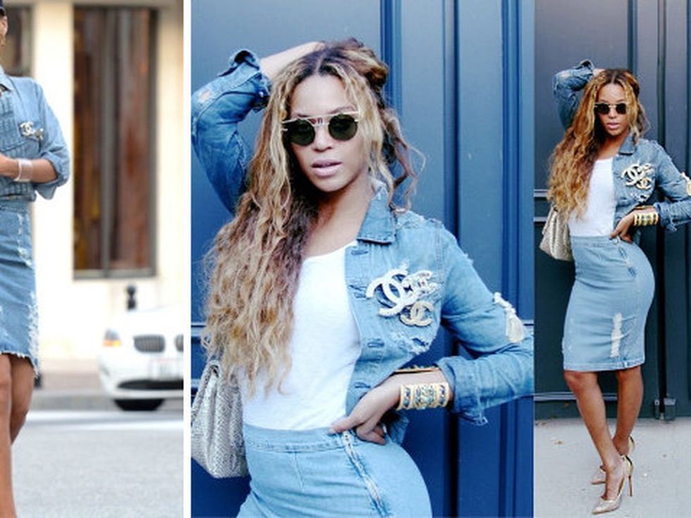 Denim on Denim: Риана или Бионсе?