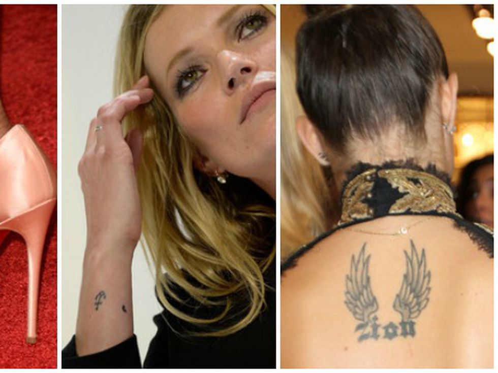 Коя дама има най-готината татуировка?