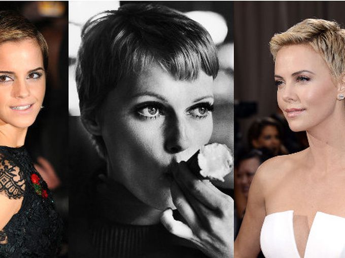 Пикси прическите на звездите