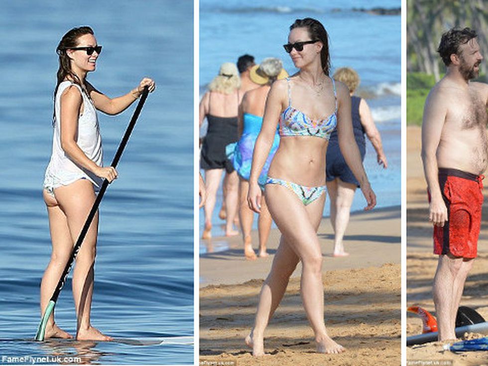 Вижте Оливия Уайлд по бански