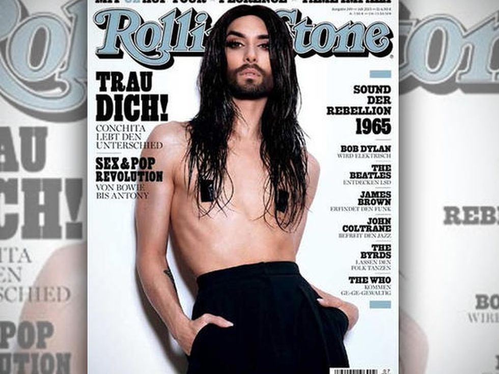 Кончита Вурст се съблече за Rolling Stone