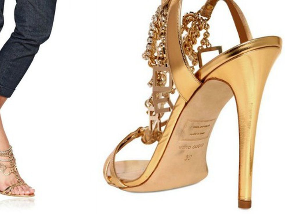 Много, много секси: Сандалите с верижка на Dsquared