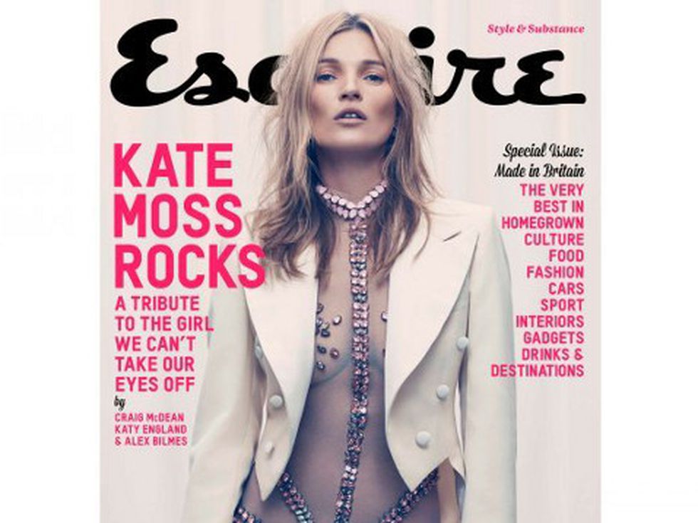 Кейт на корицата на Esquire
