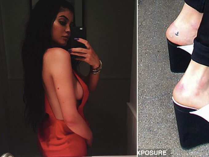 Миниатюрните татуси хит сред звездите